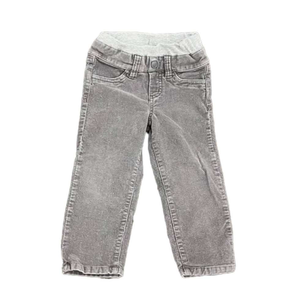 Egg Boys Gray Corduroy Pants size: 2T